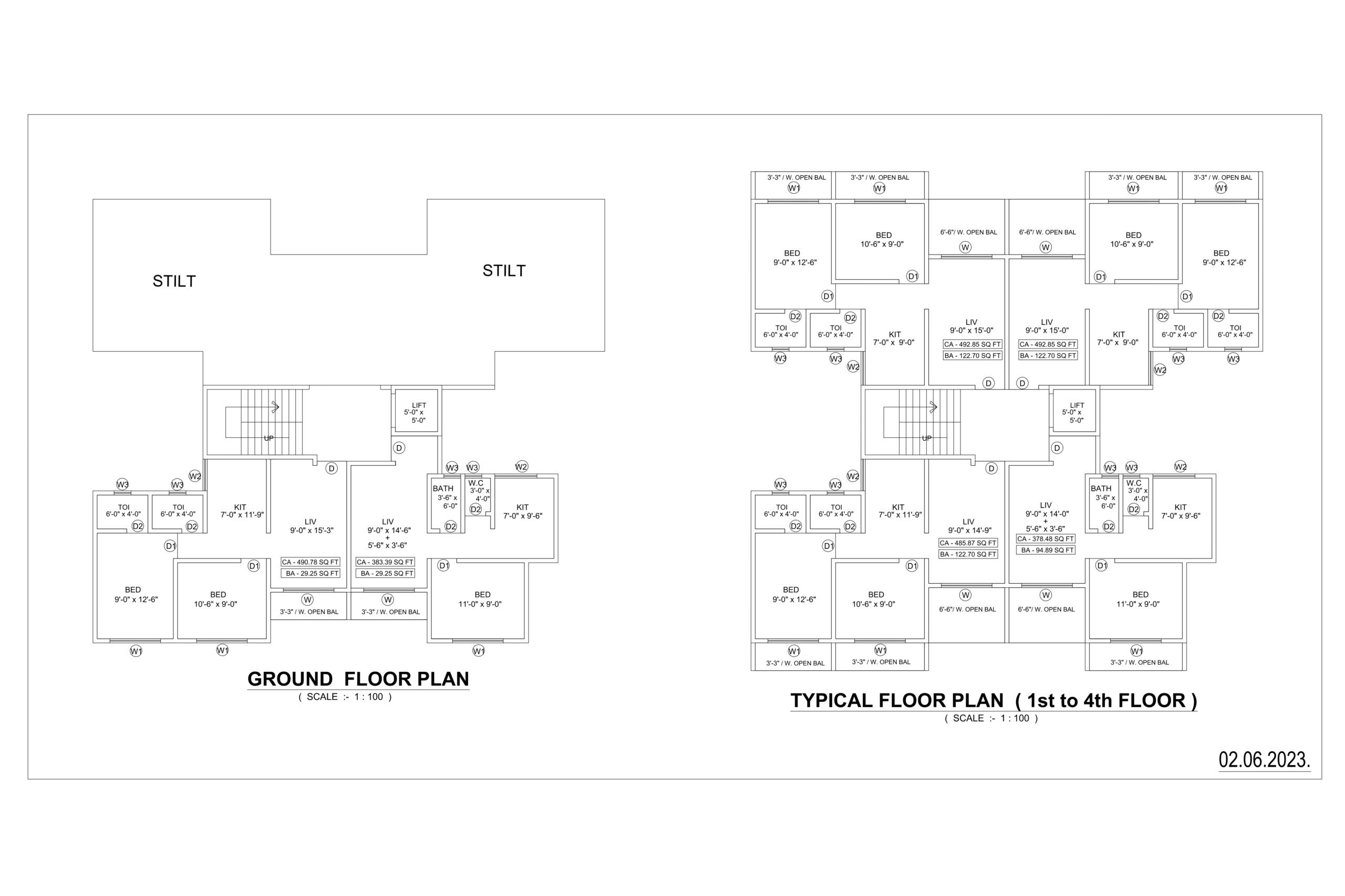 Lake View Floor Plan